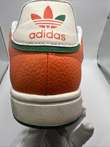 Adidas Food Court Polson ST Classic Court Skateboard Cream Orange Green Size 9 - Picture 15 of 22