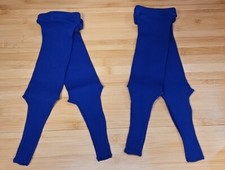 Vintage Baseball Softball Stirrup Socks Royal Blue