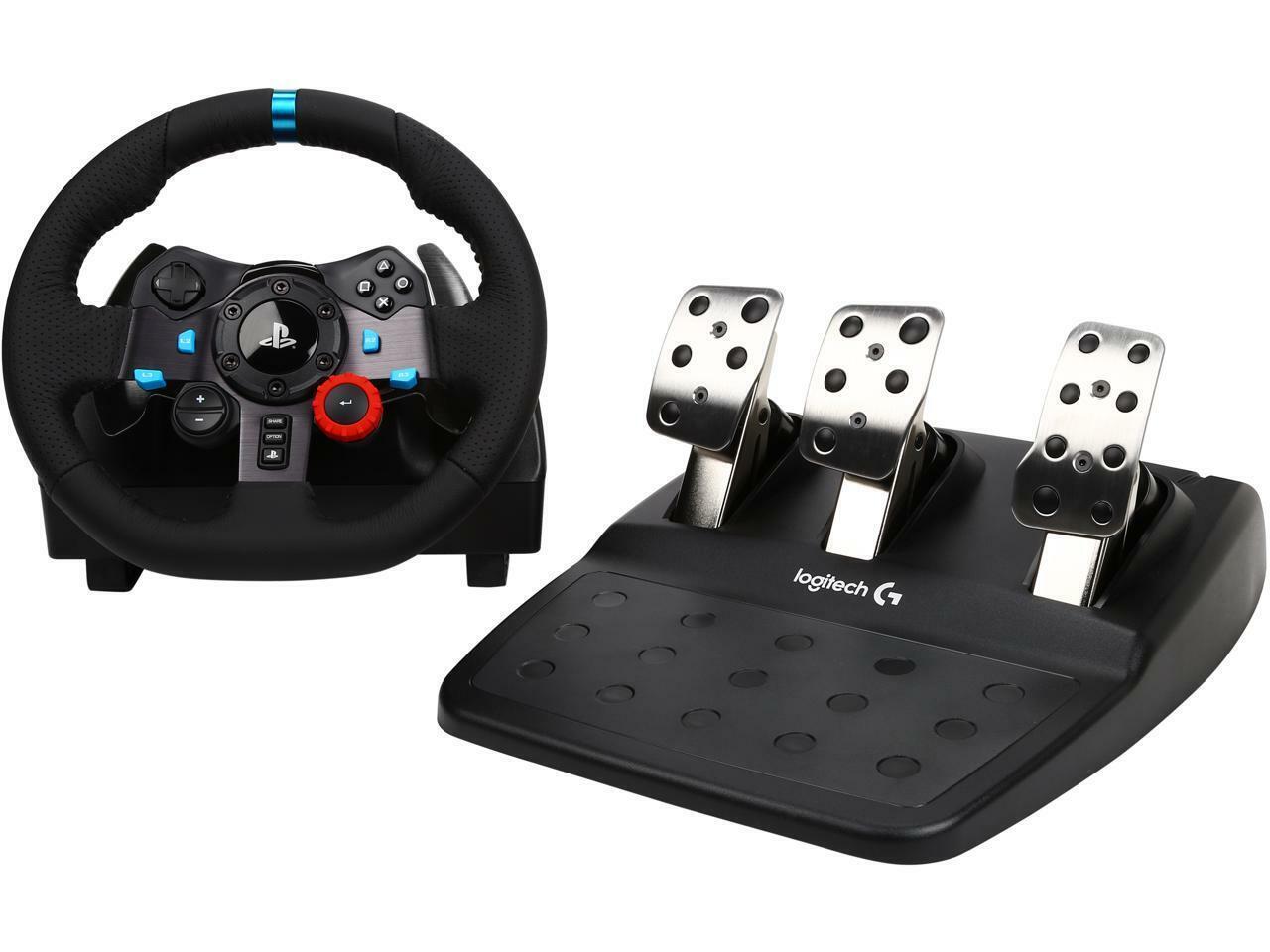 Logitech G29 Driving Force Racing Wheel with Pedals for