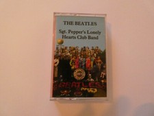 THE BEATLES SGT. PEPPER'S LONELY HEARTS CLUB BAND CASSETTE TAPE-Preowned
