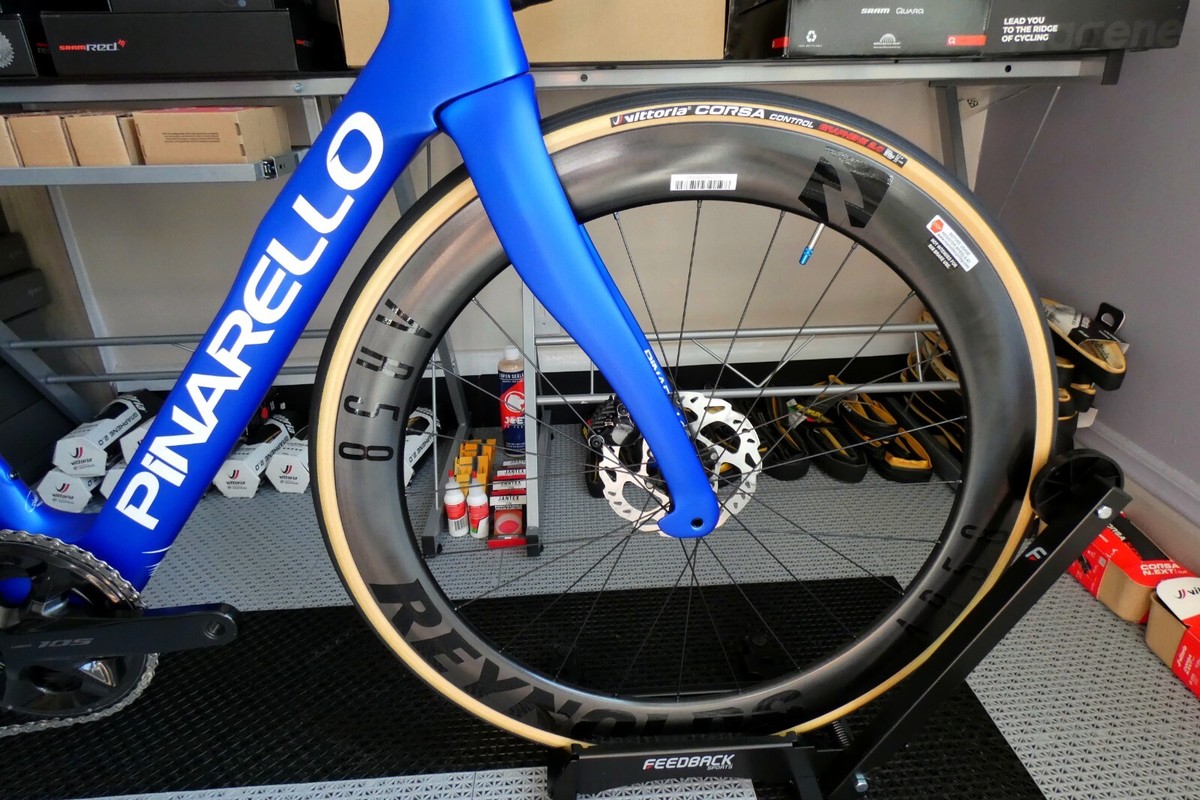 Pinarello F5 Impluse Blue SIZE 56 Shimano 105 R7100 Di2 Reynolds