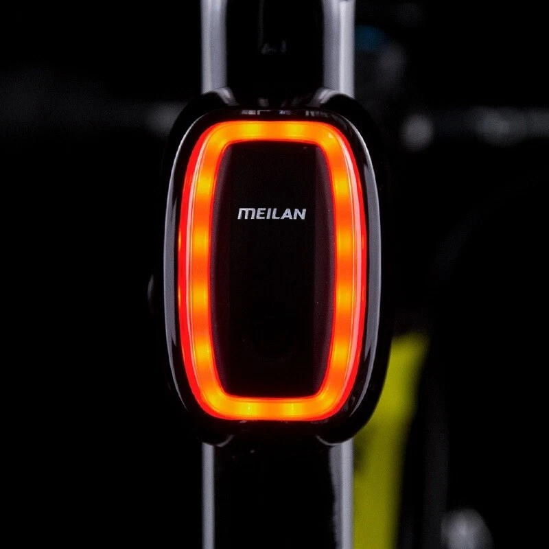 Tail lights intelligent sensing brake, bicycle tail lights, USB charging. - Image 2 of 4
