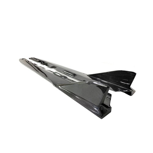 For TOYOTA GR86 Subaru BRZ 2022-24 REAL CARBON Side Skirt Extension Lip Spoiler - Foto 12 di 14