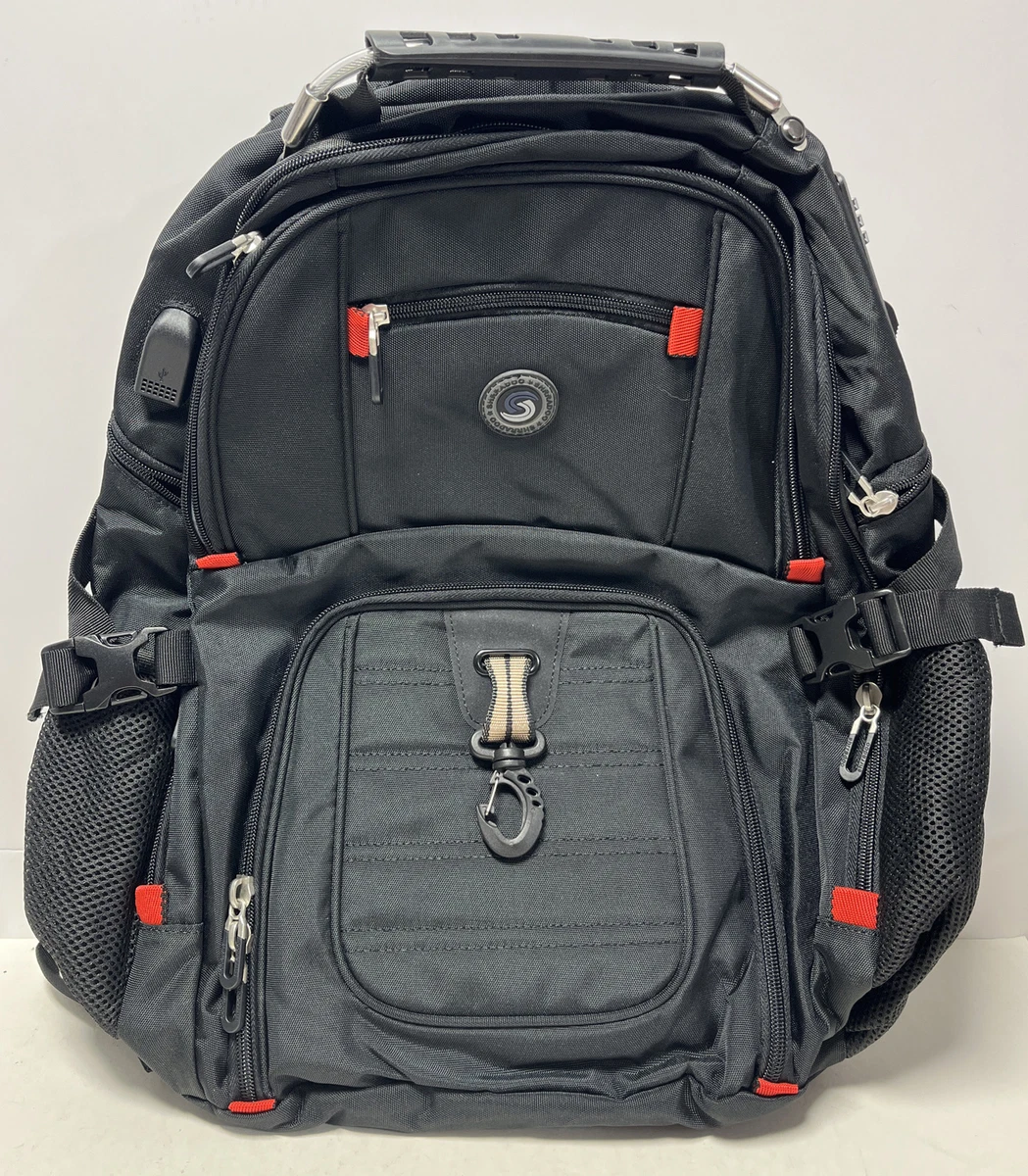 SHRRADOO Extra Large 52L Travel Laptop Backpack with USB Charging Port Colle