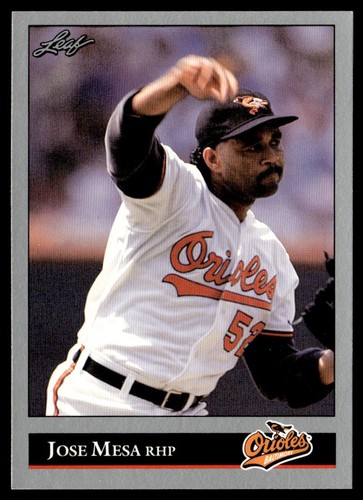 1992 Jose Mesa #351