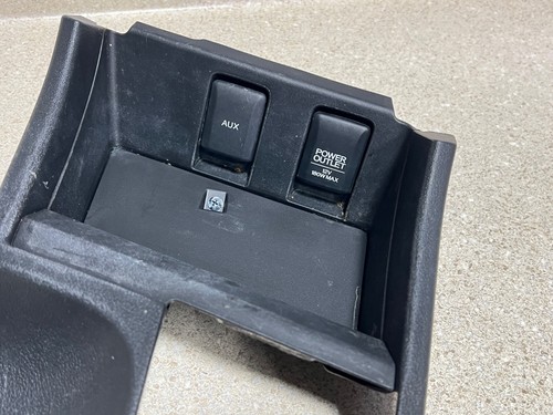 2013-15 Honda Civic Center Console AUTO Shifter Selector Trim Panel Black - Picture 2 of 4