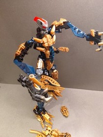 LEGO BIONICLE TITANS 8734 Brutaka Incomplete