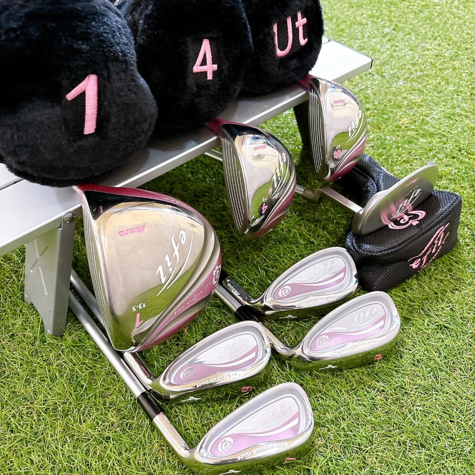 MIZUNO efil Women's Golf Club Half Set 8pcs Ladies Right-handed From Japan - Image 2 of 4