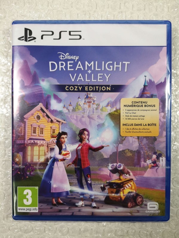 DISNEY DREAMLIGHT VALLEY - COZY EDITION PS5 FR NEW (GAME IN ENGLISH/FR/DE/ES/IT)