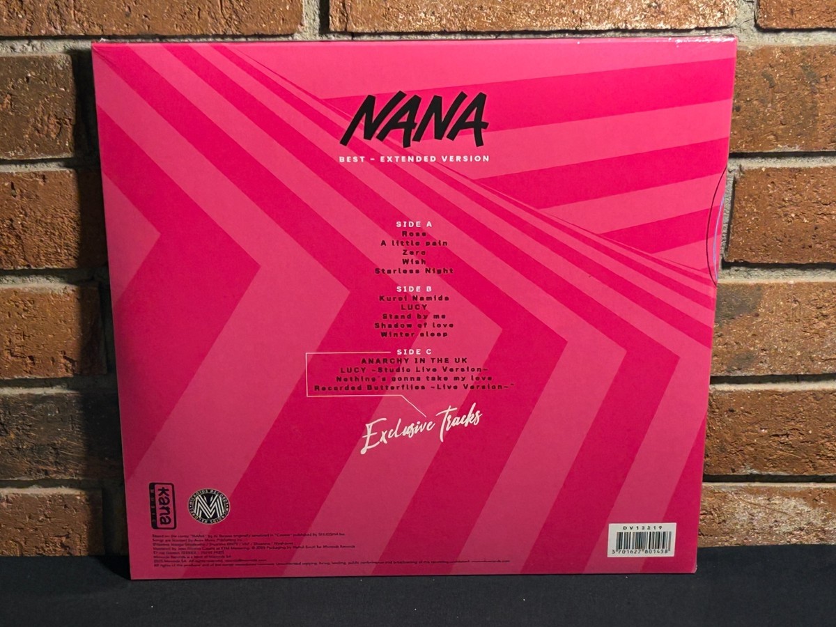 NANA BEST EXTENDED VERSION - Soundtrack, Limited 2LP COLORED VINYL