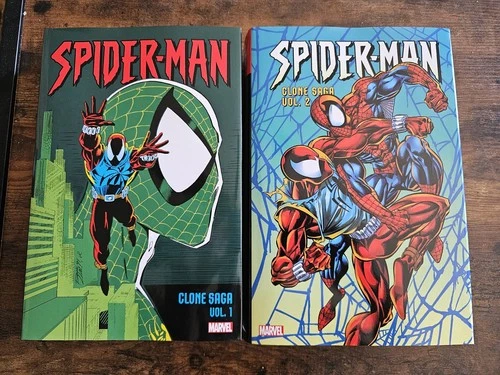 SPIDER-MAN THE CLONE SAGA VOL 1-2 OMNIBUS OOP DM COVERS MARVEL BEN REILLY