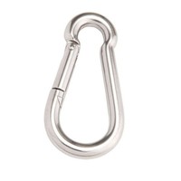 Conacord Karabinerhaken 5 X 50 Mm Karabiner Haken Schnapphaken Feuerwehrhaken