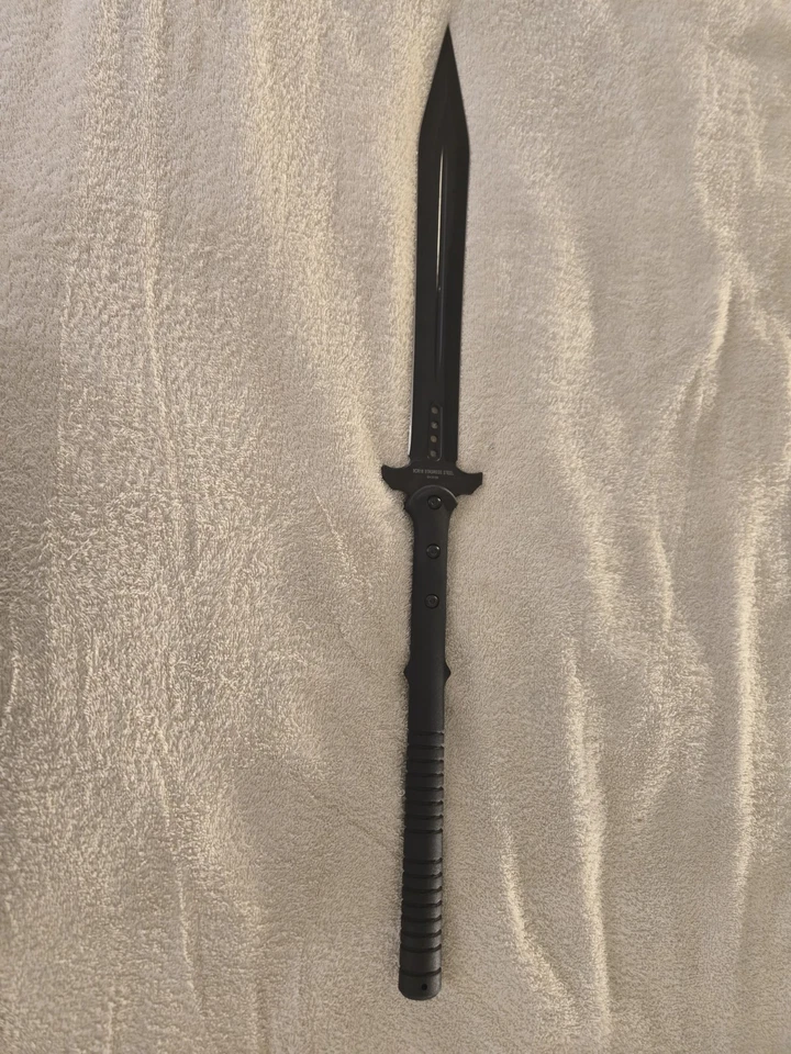 Honshu Spartan Sword and Scabbard 7Cr13 Stainless Steel Rare Item In The US. - Image 2 of 4