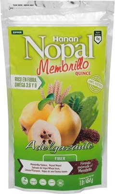 Nopal Mix Quince (Membrillo) - 100% Natural High Fiber Blend - Detox & Digestion