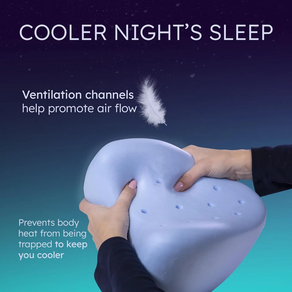 Almohada de apoyo de espuma para piernas y rodillas Legacy - Alivio calmante para ciática, espalda, caderas Foto 4 de 4