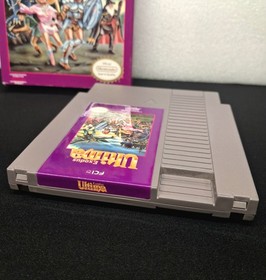 Ultima Exodus (Nintendo NES) Complete in Box CIB Excellent Condition