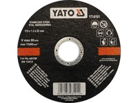 Yato Edelstahl-Trennscheibe 115X1,2X22Mm YT-6101