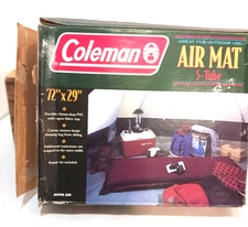Coleman Air Mat 5-tube 72" X 29"  Vintage #5998-200