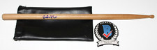 BUTCH VIG DRUMMER GARBAGE SIGNED DRUMSTICK BECKETT COA NIRVANA PRODUCER