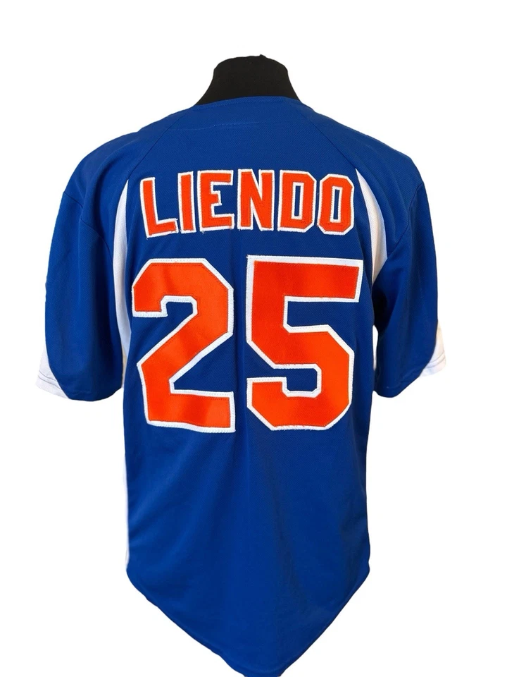 Camiseta de béisbol vintage de trabajo en equipo Cordozo #25 para hombre mediana Foto 4 de 4