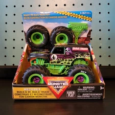 Monster Jam Mechanix Grave Digger Build & Rebuild 1:32 Race Truck Kit
