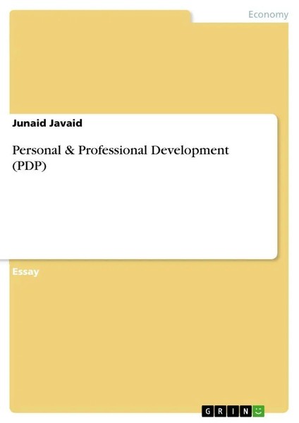 Junaid Javaid | Personal & Professional Development (Pdp) | Taschenbuch (2014)-image