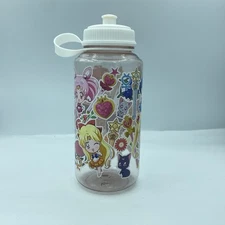 Just Funky Sailor Moon Crystal 34 Oz Water Bottle Chibi Characters Anime Japan 