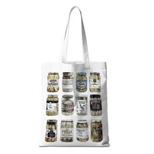 Pickle Tote Bag Aesthetic Weekender Bag Shopping Bags Pickle Stuff Pickle Gif...