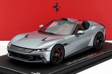 BBR-Models 1/18 Ferrari 12Cilindri V12 830CV Spider Open 2024 Grey P18251D-Vet