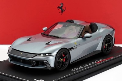 BBR-Models 1/18 Ferrari 12Cilindri V12 830CV Spider Open 2024 grau P18251D-Vet