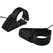 Joker Machine 41mm Black Rectangle LED Fork Mount Turn Signals-05-304-1