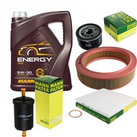 Mann Inspektionspaket 5L Mannol Energy 5W-30 FüR Renault Megane Scenic 1.4I