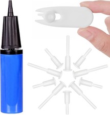 Exercise Ball Pump, Air Pump for Ball, 13 Counts Pack of 1 , Blue