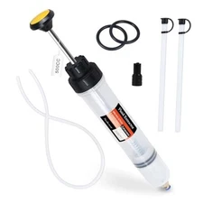 500CC Automotive Fluid Extractor with 57'' Long Hose & ExtensionTubes, 
