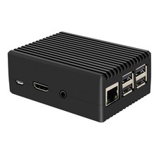 Case for Raspberry Pi 3B / 3B, Aluminum Alloy Passive Cooling Heavy Duty Meta...