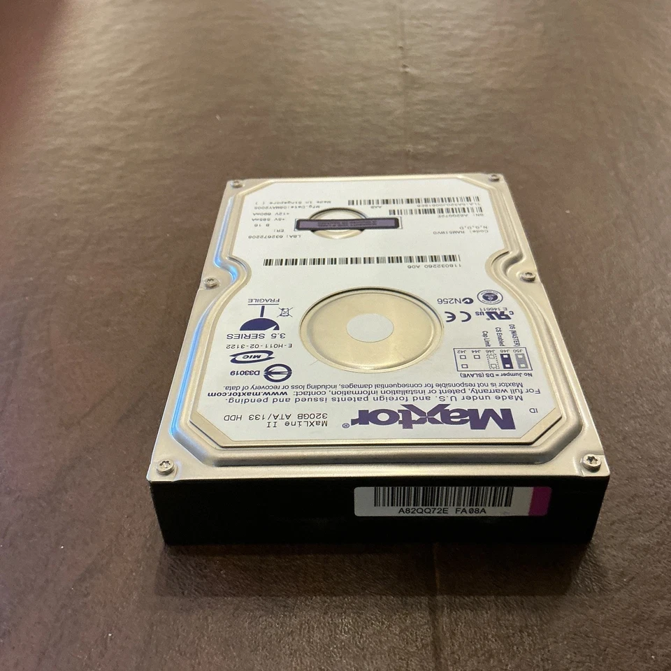 Maxtor 320GB IDE MaXLine II  ATA 133 HDD 3.5" 5A320J0 Hard Drive - Image 3 of 4
