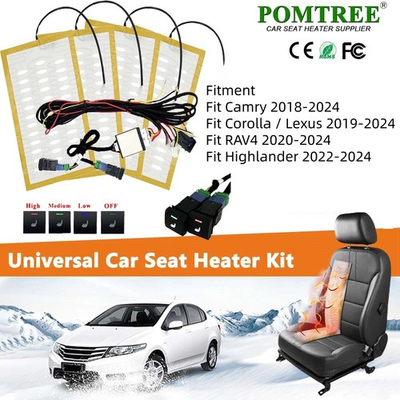 #ad #ad Car Seat Heater For 2 Seats Heated Seat New 3 Level Switch Fit Many Toyota Car $38.88