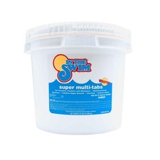 In The Swim 3 inch 5-in-1 Super Multi-Tabs Swimming Pool Sanitizer Chlorine