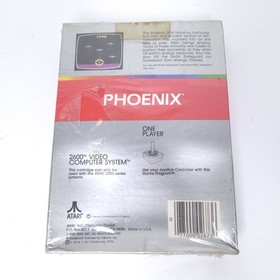 Phoenix Atari 2600 1982 Vintage New Old Stock Sealed CIB In Box