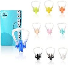 Legend Swimming Nose Clip, Silicone Waterproof Pool Nose Plugs for Kids Age 7 