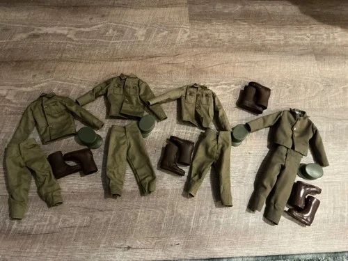 GI Joe Action Man 40th edition army fatigues clothes. Lot