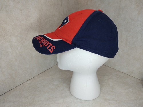 Gorra de béisbol New England Patriots Kids Logo gancho y bucle usada - Imagen 2 de 10