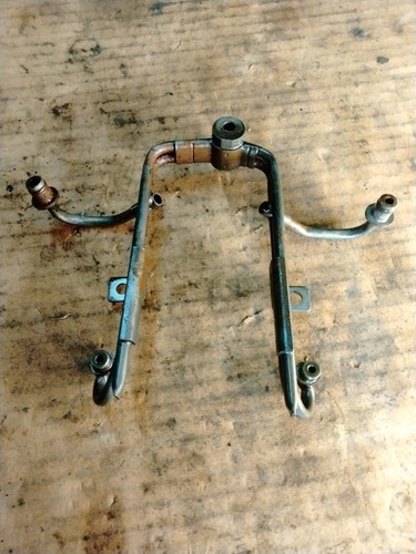 1983-1985 Honda Nighthawk CB650SC cylinder head oil line pipe rail tube cam L - Picture 3 of 3