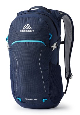 GREGORY Nano 18 Backpack Rucksack Rucksack Bright Navy dunkelblau Neu
