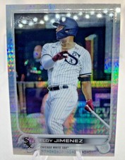 2022 Topps Chrome Base Prism Refractor #16 Eloy Jimenez - Chicago White Sox