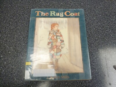 The Rag Coat by Lauren A. Mills (1991, Hardcover), Ex Libr