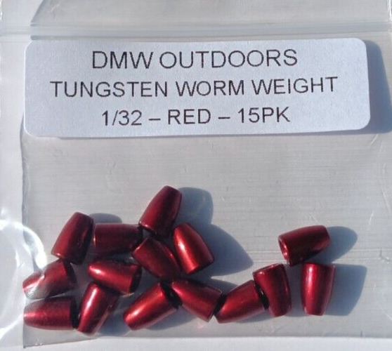  Lazer Tungsten Worm Weight 1 1/2OZ : Fishing Weights : Sports  & Outdoors