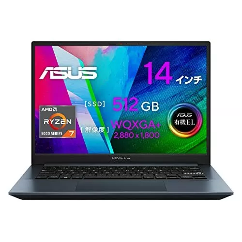 ASUS Laptop Vivobook Pro 14 OLED M3401A 14in Ryzen 7 5800H Mobile