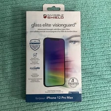 ZAGG InvisibleShield Glass Elite+ Screen Protector for iPhone 12 PRO MAX 