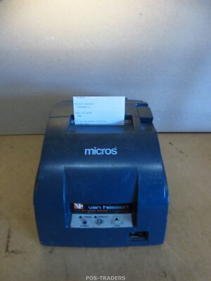 Epson TM-0220B M188B Ticket Receipt POS Printer INCL PSU Black - TESTED OK
